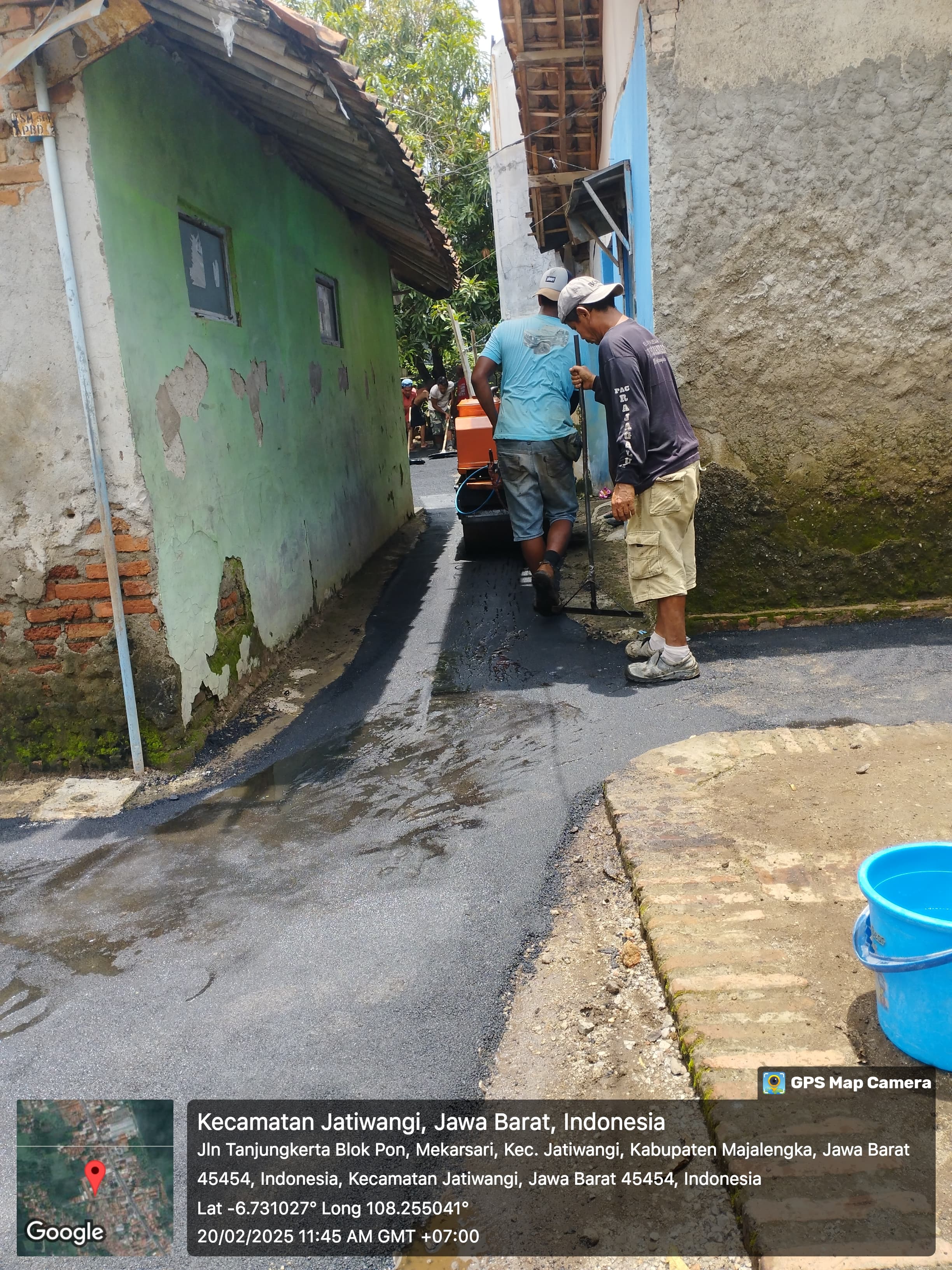 Rehabilitasi Jalan Lingkungan Dusun Wage