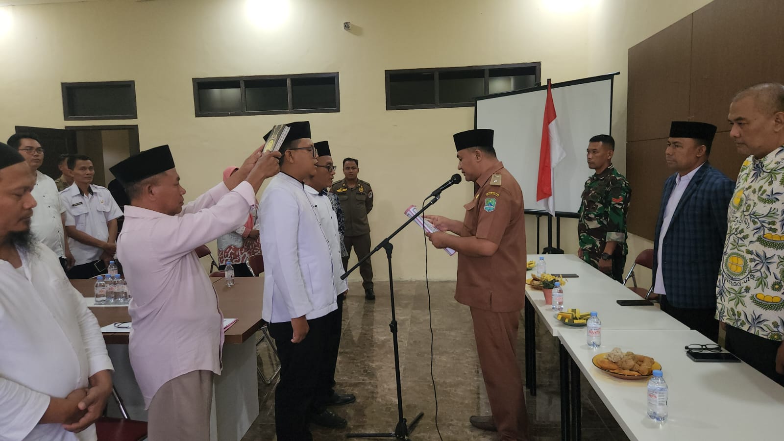 Pengangkatan Kepala Dusun Kliwon dan Kaur Umum/TU