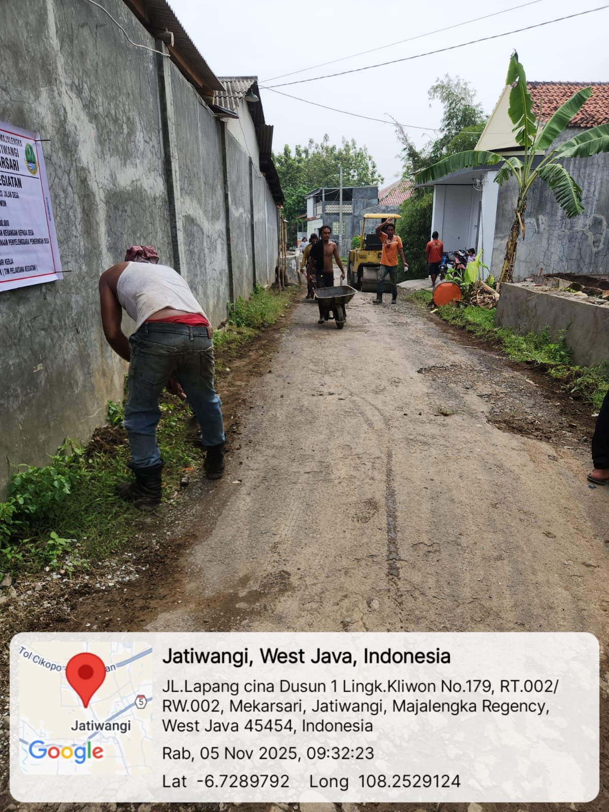 Rehabilitasi Jalan Desa (Banprov 2025)