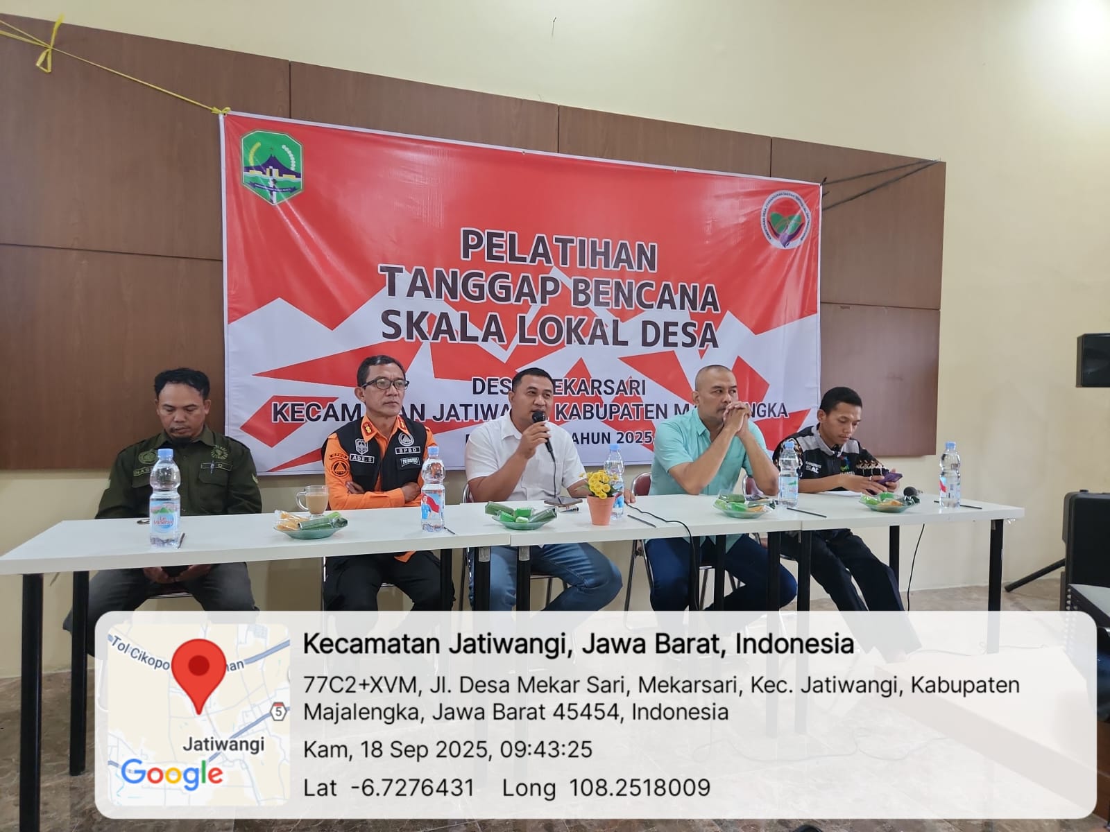 Pelatihan Tanggap Bencana Skala Lokal Desa